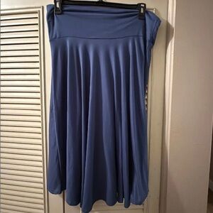 Blue Handkerchief Skirt